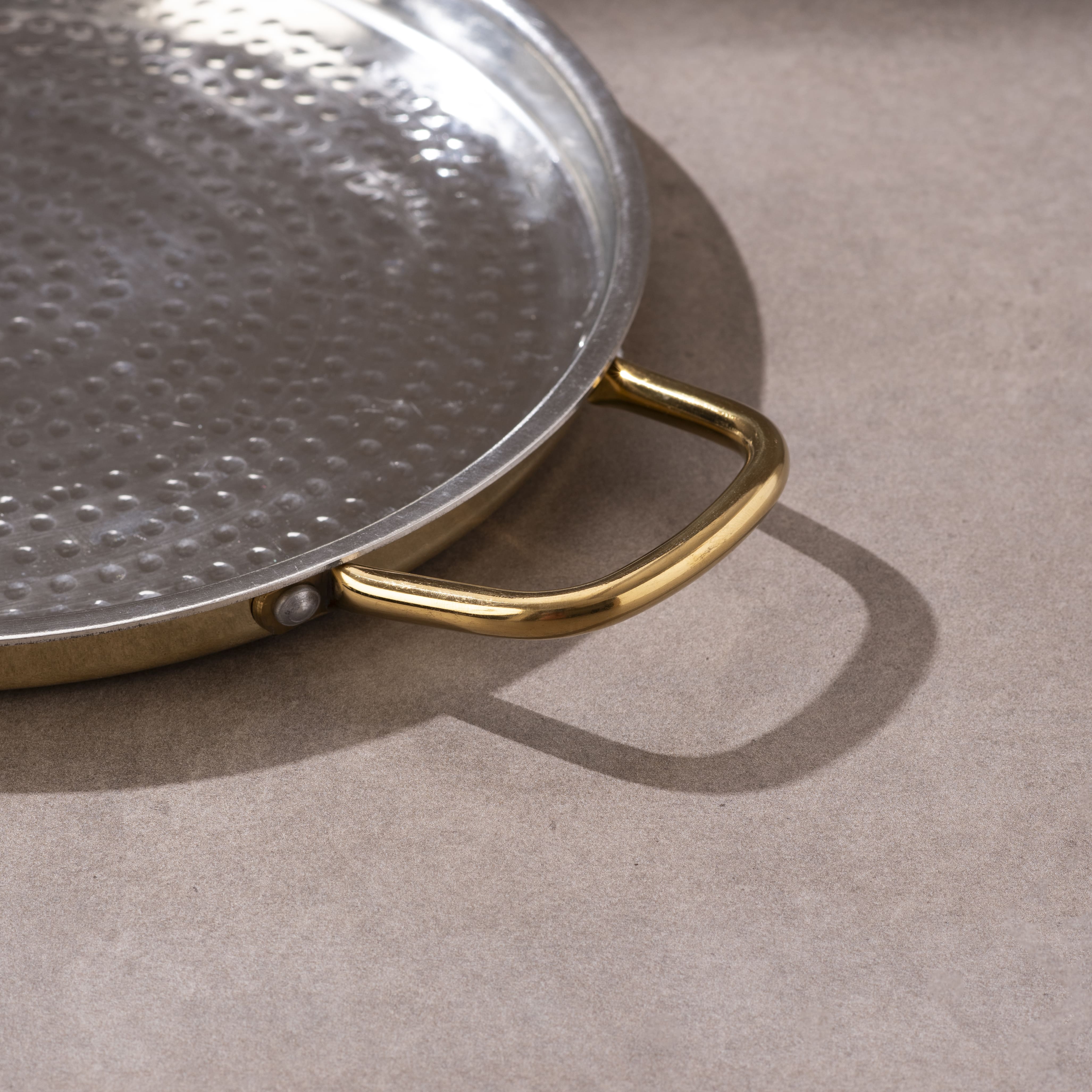 Brass Dosa Tawa with Insulated handles- All Purpose Pan - Image 11