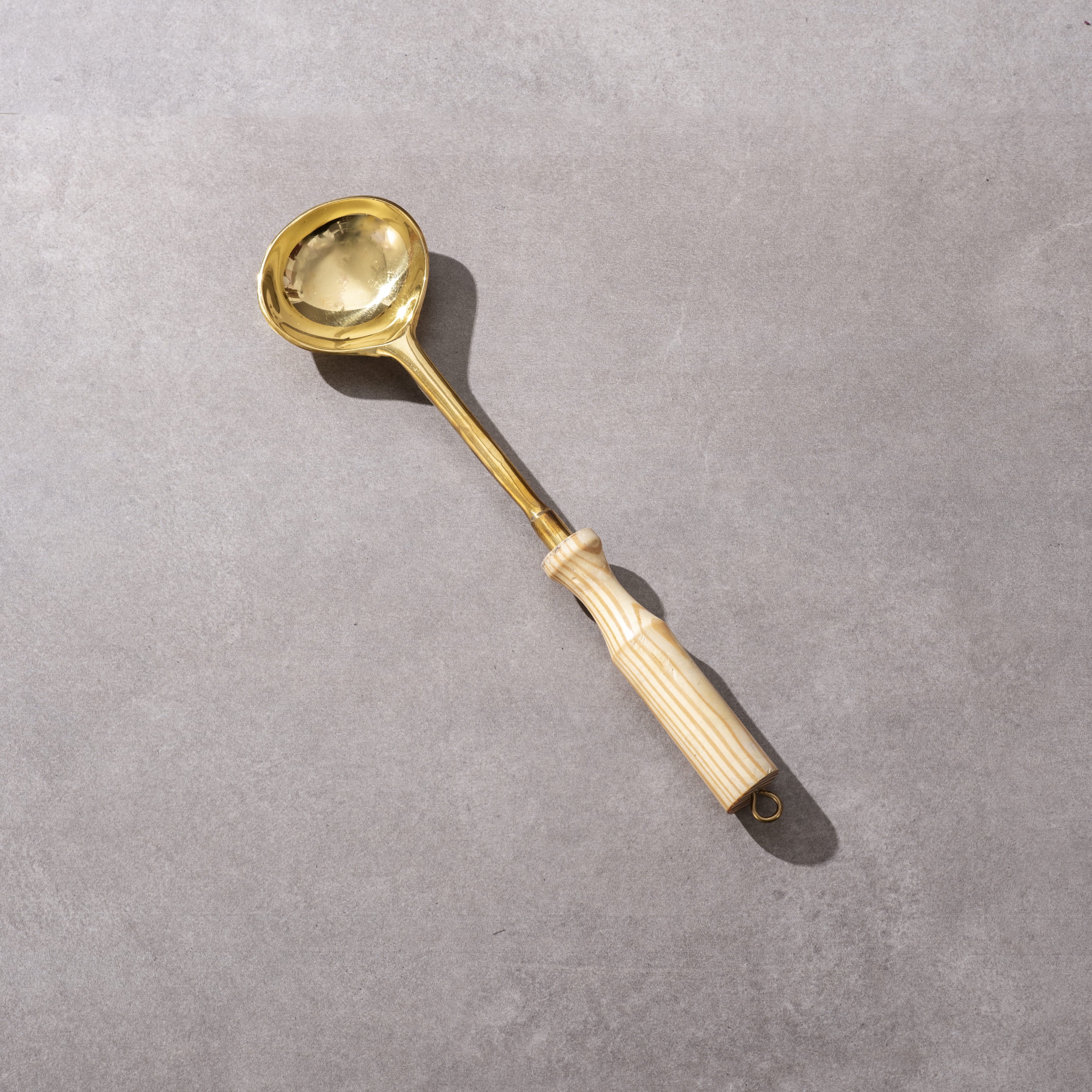 Brass Ladle Set - Set of serving and cooking ladles - Image 9