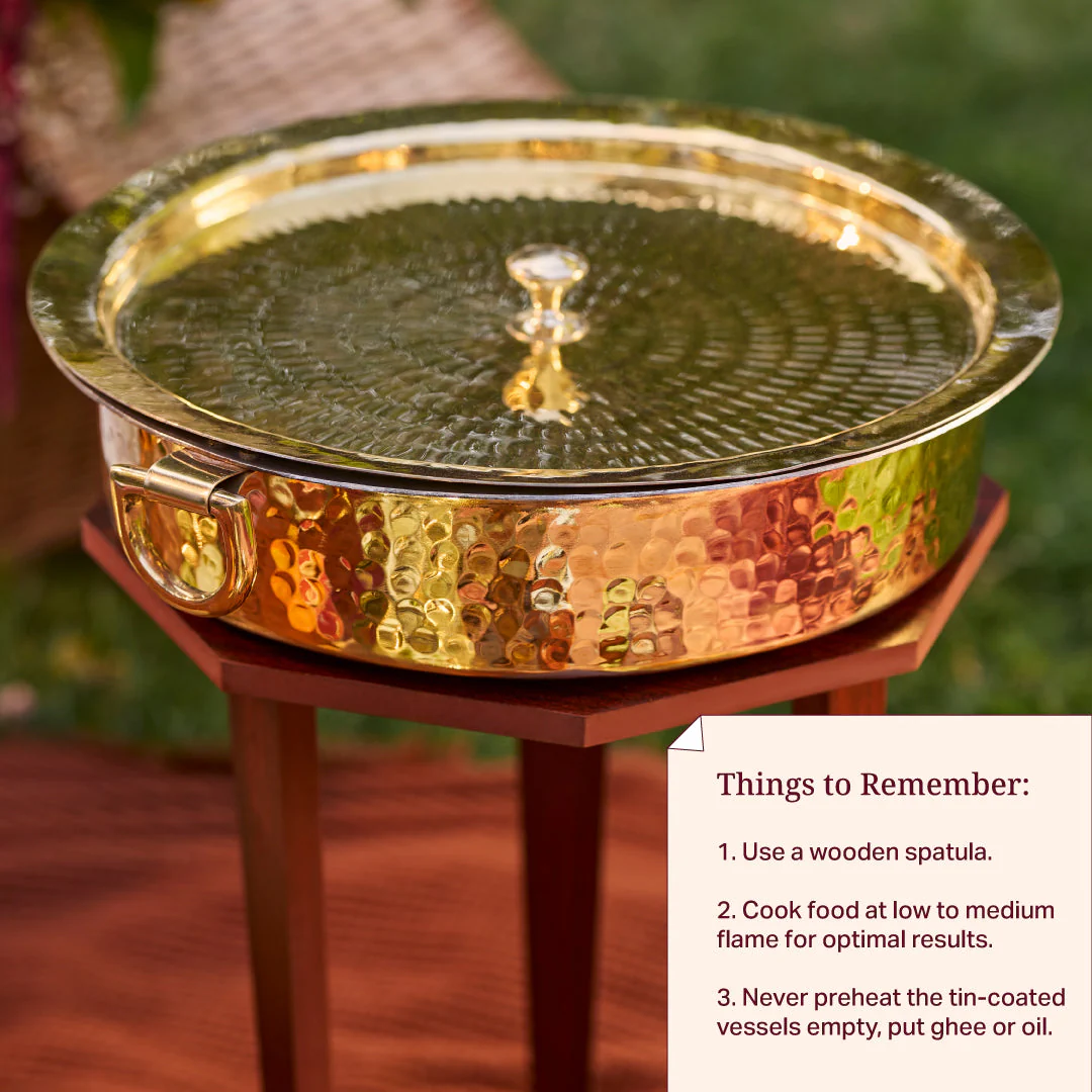 Brass Lagan - Lagaan - Brass Braiser - Image 3