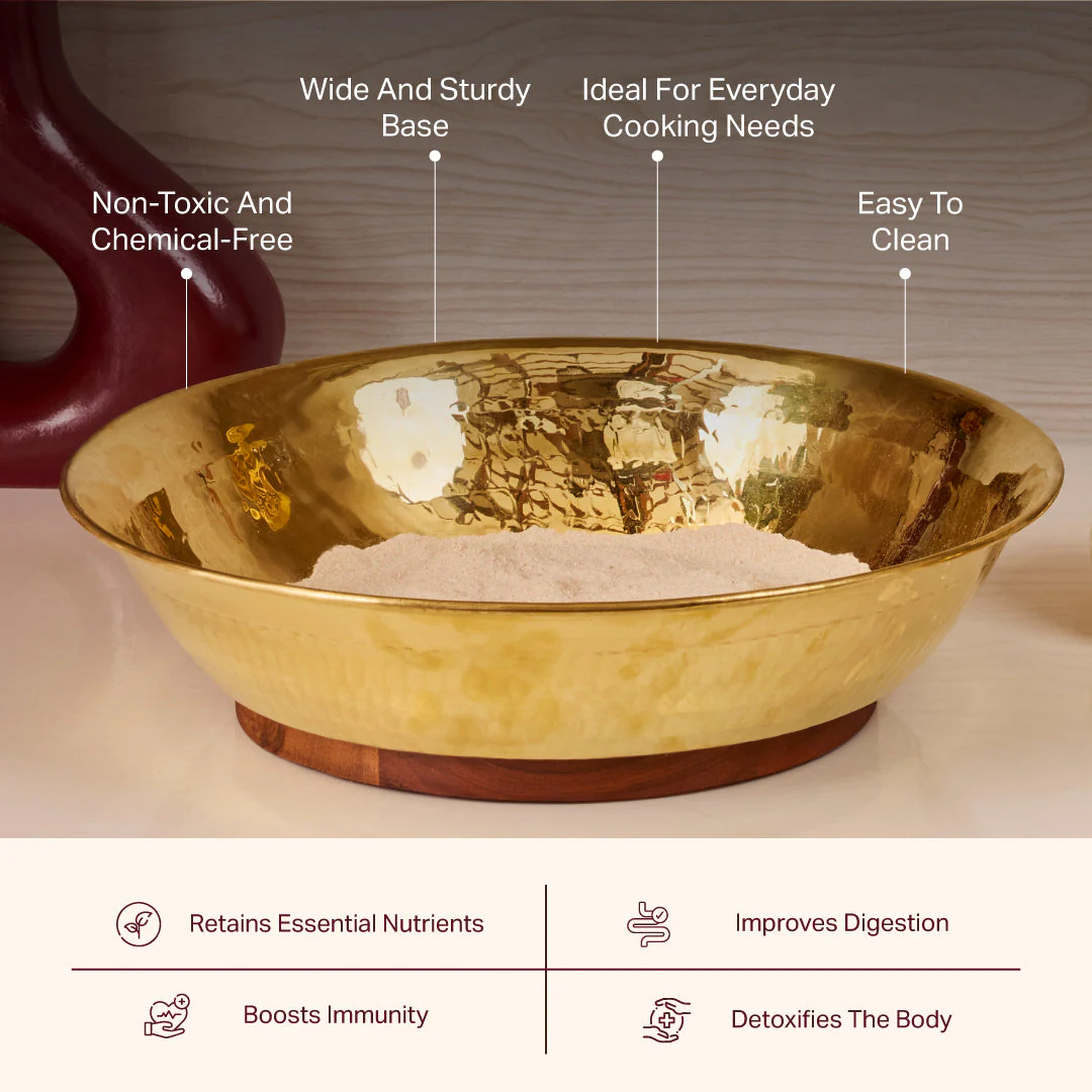 Brass Paraat (High Hipped Platter) - Image 3