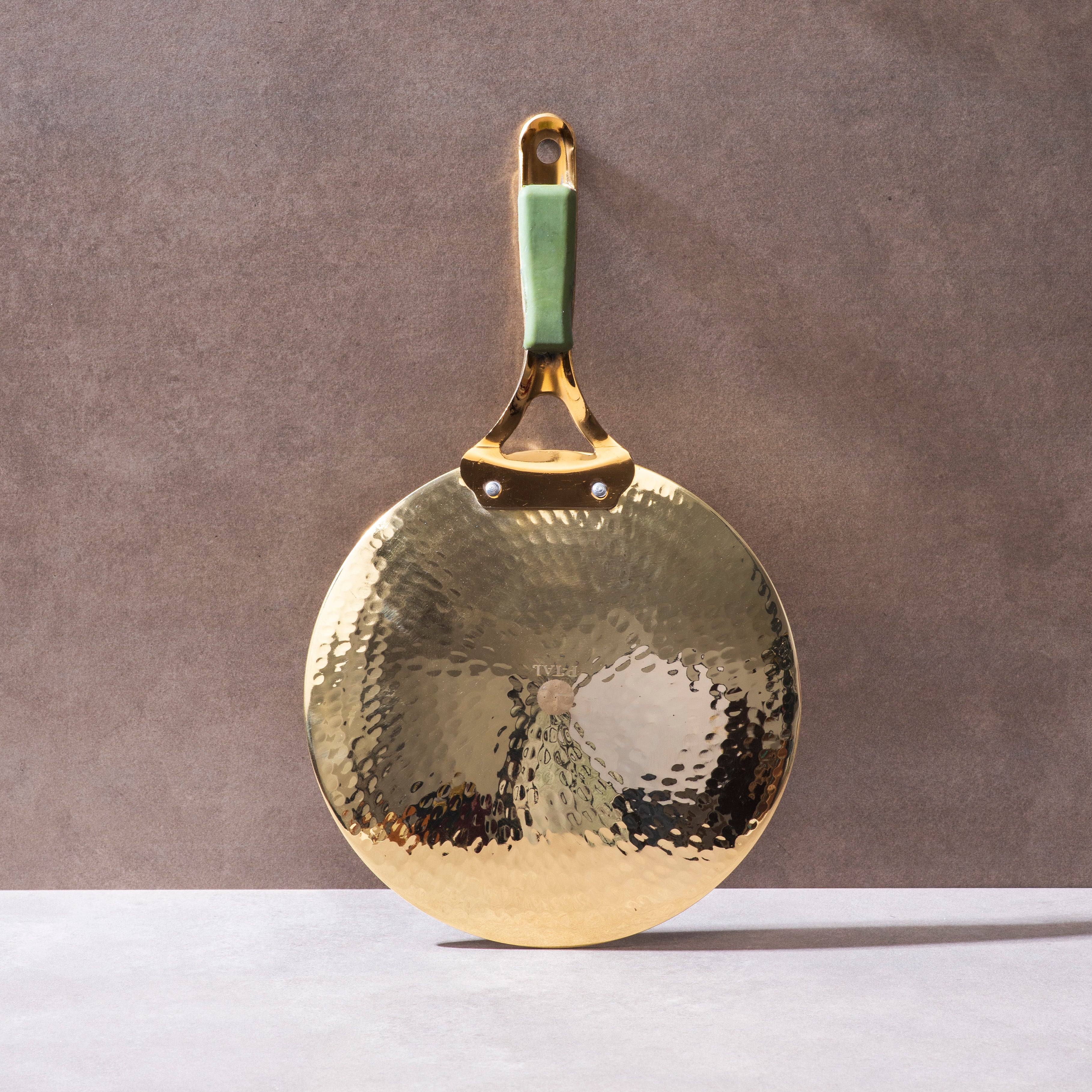 Brass Roti Tawa with Insulated handles- Tawa/Griddle Pan - Image 10