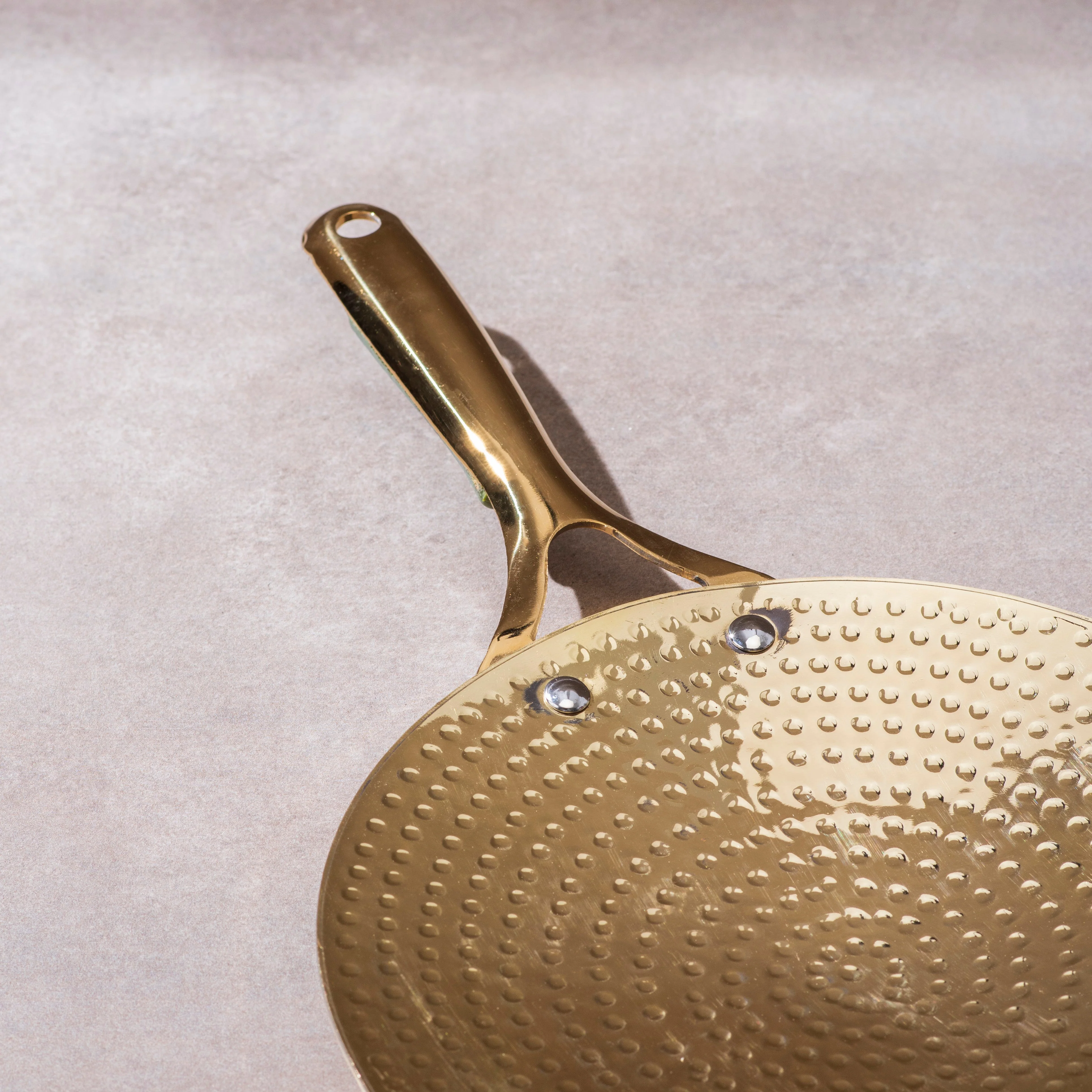 Brass Roti Tawa with Insulated handles- Tawa/Griddle Pan - Image 11