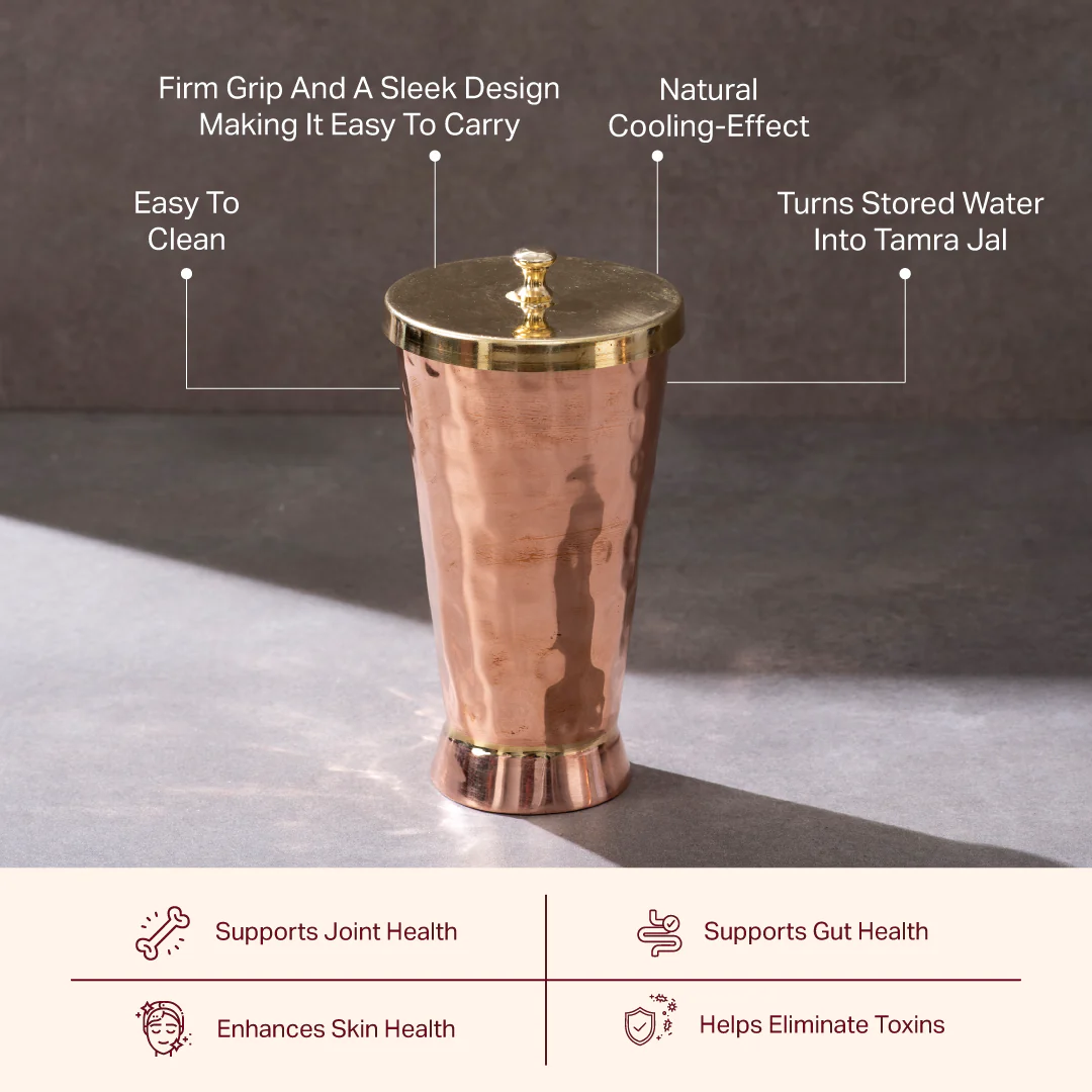 Copper Tumbler in Gift box - Image 2