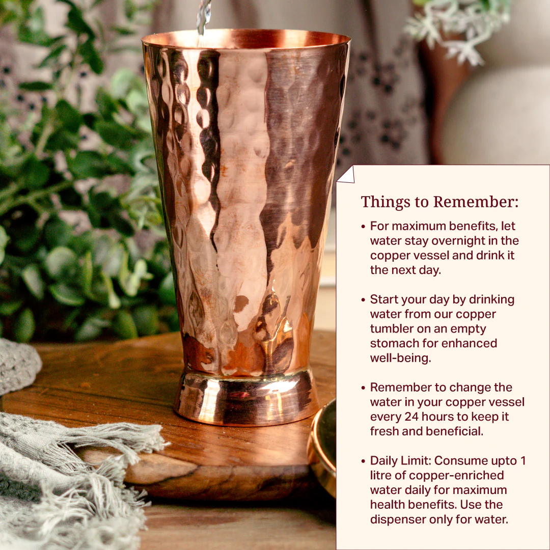 Copper Tumbler in Gift box - Image 4
