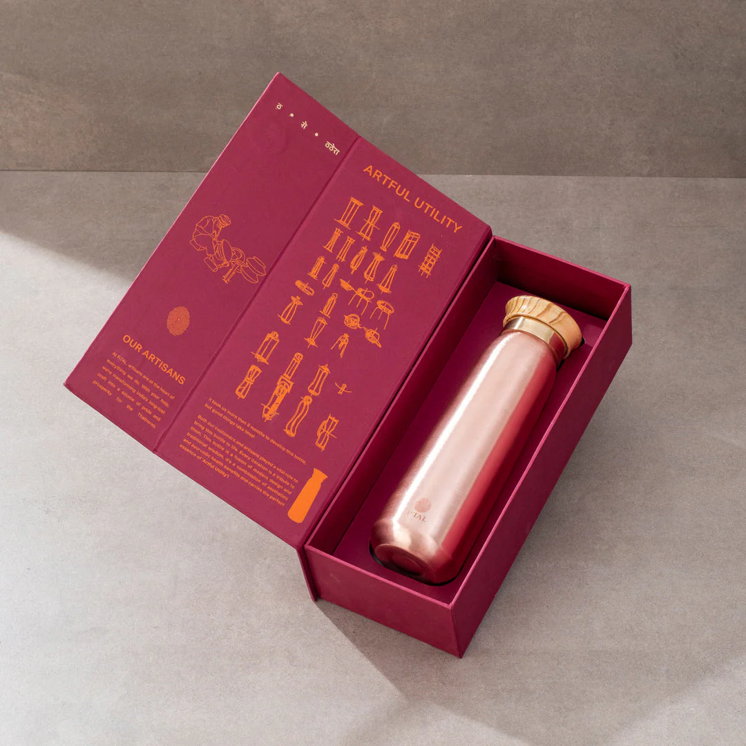 GORGEOUS COPPER WATER BOTTLE FOR $56 + FREE SHIPPING - Image 8