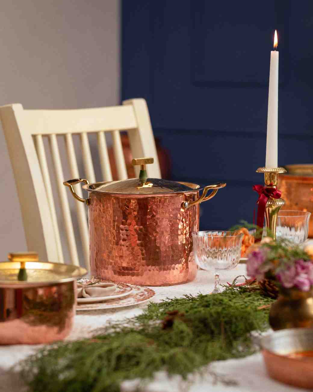 Set of Copper Stockpots (4 Piece Set) - Image 3